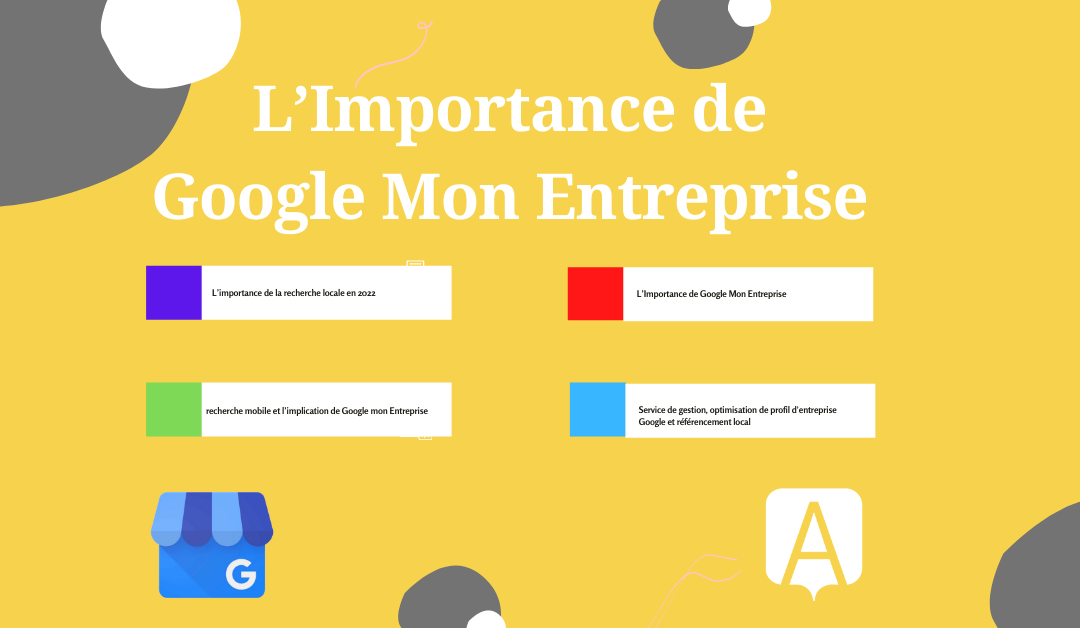 L’Importance de Google Mon Entreprise