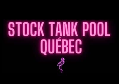 Stock Tank Pool Québec