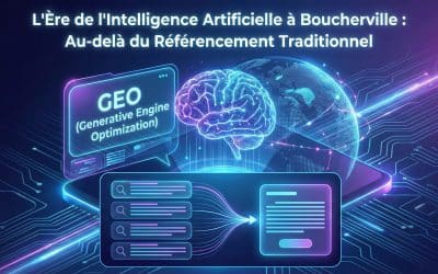 L&rsquo;ère de l&rsquo;intelligence artificielle à Boucherville : Au-delà du référencement traditionnel